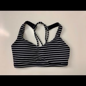 Striped Lululemon Sports Bra